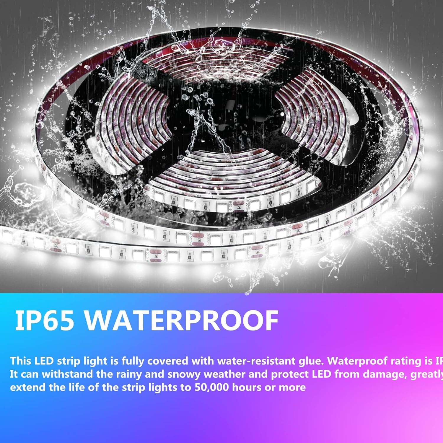 RV Awning Led Lights,12V 20FT Camper Awning Lights for Camper Motorhome Travel T