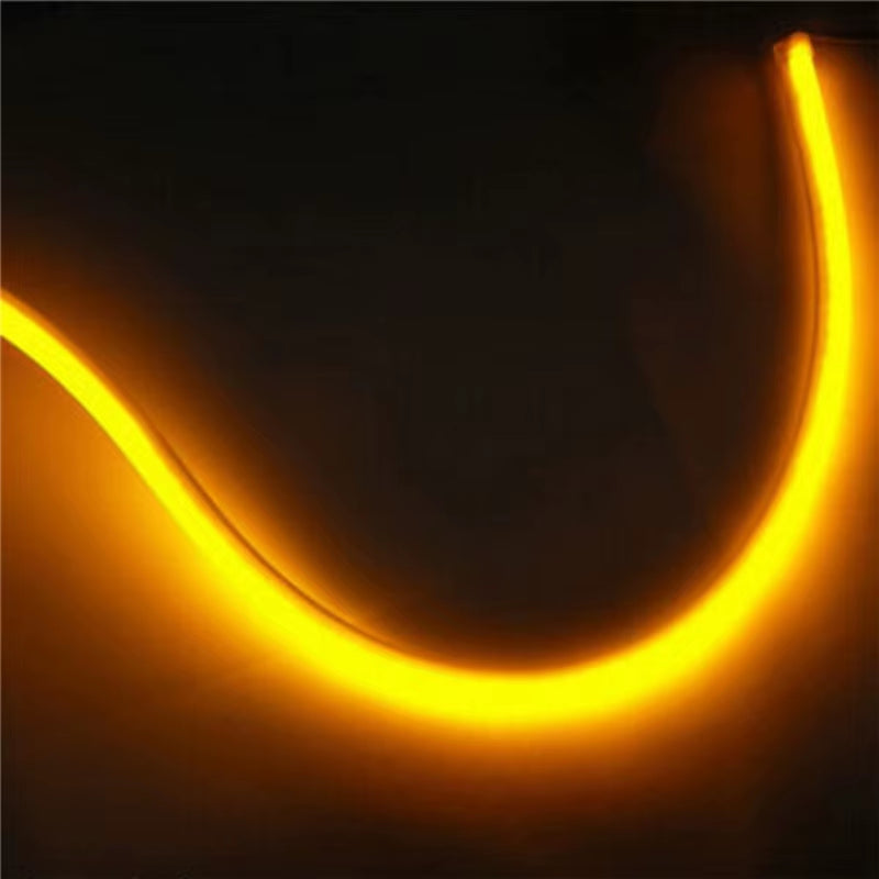 30CM DRL Flowing Car Led Light Bar Strip Car Running Angel Eyes Tube Strip Daytime Flexible