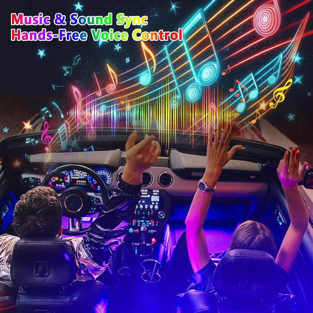 Luxury Starlight Headliner Kit 1000 Piece 32W Twinkle & Meteor Dual-Engine 200 Shooting Stars RGBW Fiber Optic Lights Music Sync Modes - Headliner Kit for Truck SUV Jeep Sunroofs, Curved Ceiling