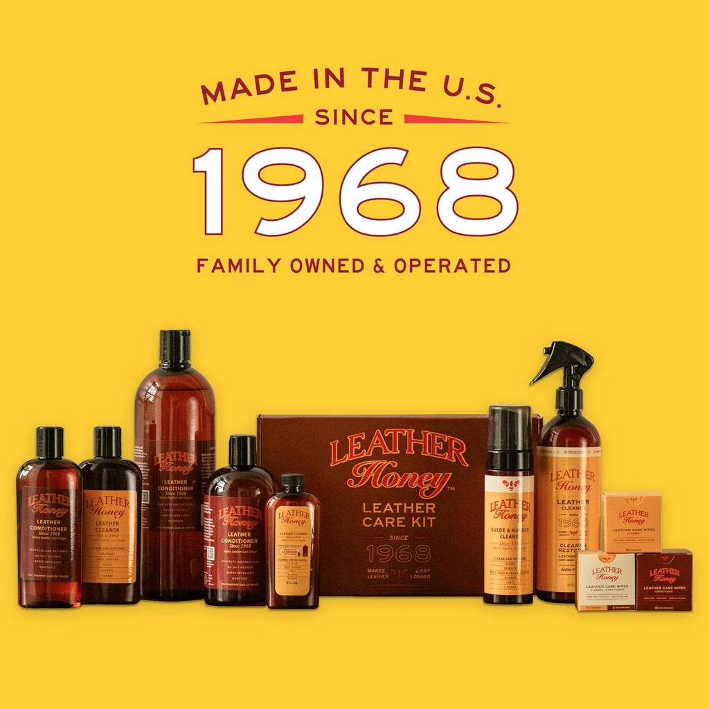 Leather Conditioner, since 1968. for All Leather Items Including Auto, Furniture, Shoes, Purses and Tack. Non-Toxic and Made in the USA / 8 Fl Oz (Pack of 1)