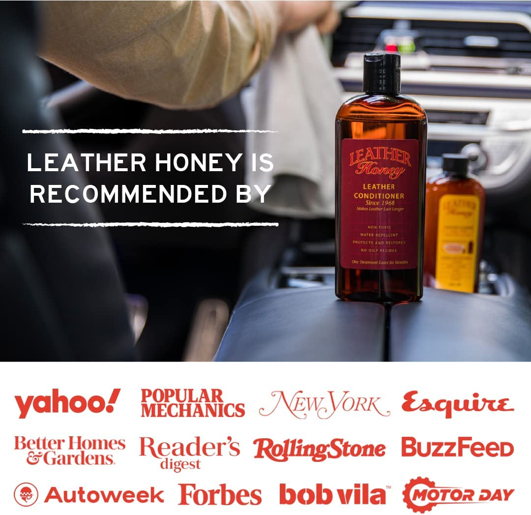 Leather Conditioner, since 1968. for All Leather Items Including Auto, Furniture, Shoes, Purses and Tack. Non-Toxic and Made in the USA / 8 Fl Oz (Pack of 1)