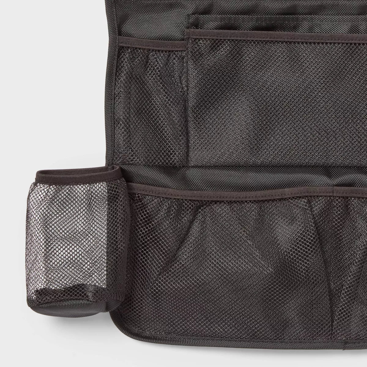 Large Seat Back Organizer Black No Edge Binding - Brightroom™: Automotive Backseat Car Organizer, Car Accessories