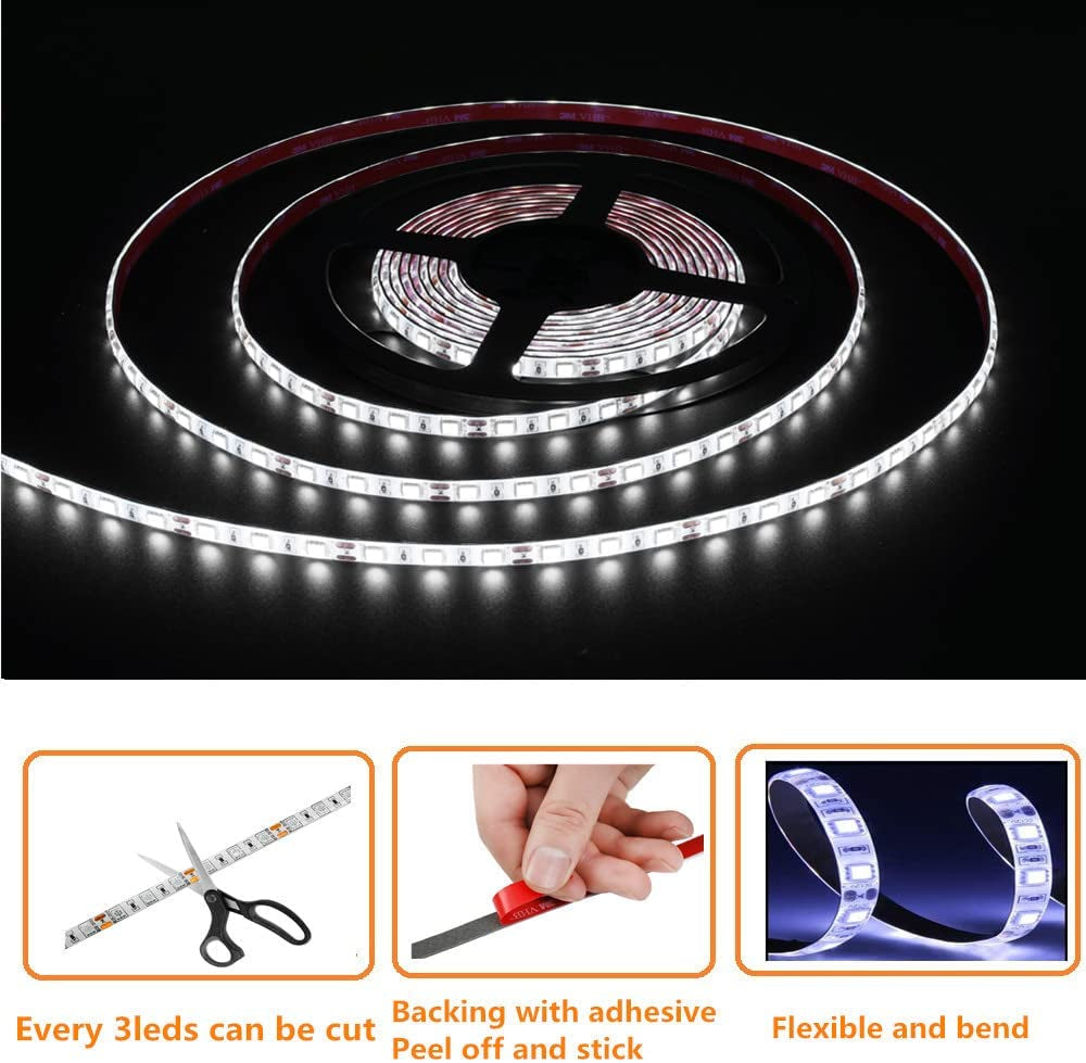 RV Awning Led Lights,12V 20FT Camper Awning Lights for Camper Motorhome Travel T