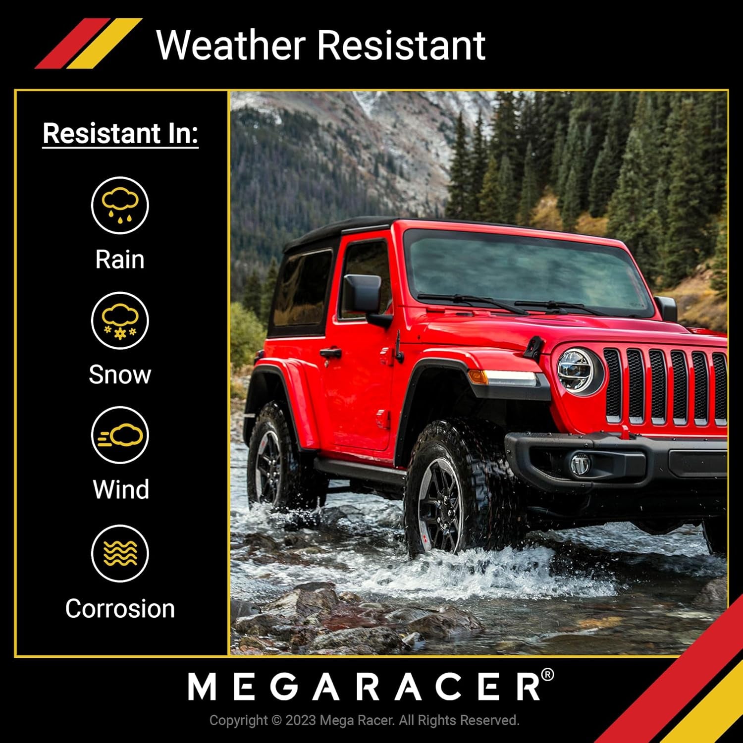 Anodized Black 50 Cal Bullet Antenna for Jeep Wrangler Gladiator 2007-2024 | Jeep Wrangler JK JKU JL JLU | Gladiator JT | Short Truck Antenna | for Truck Accessories Replacement SUV | 5.5 Inch