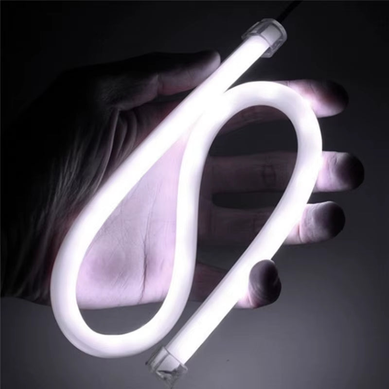 30CM DRL Flowing Car Led Light Bar Strip Car Running Angel Eyes Tube Strip Daytime Flexible