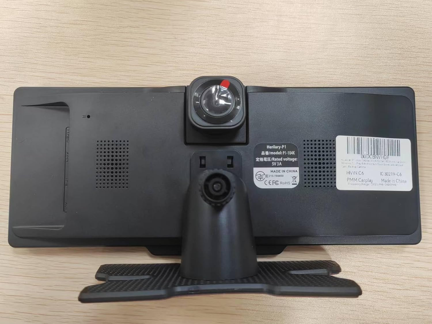 Upgrade Your Drive: 11.5" Wireless CarPlay Touchscreen Stereo with 4K Dash Cam, Bluetooth, Navigation & Voice Control for All Vehicles