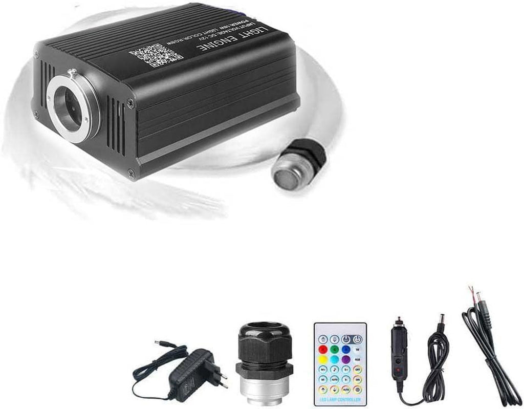 Twinkle Starlight Headliner Light,16W 500Pcs 6.5Ft LED Star Ceiling Fiber Optic Light Kit App/Remote Control for Car/Home/Party