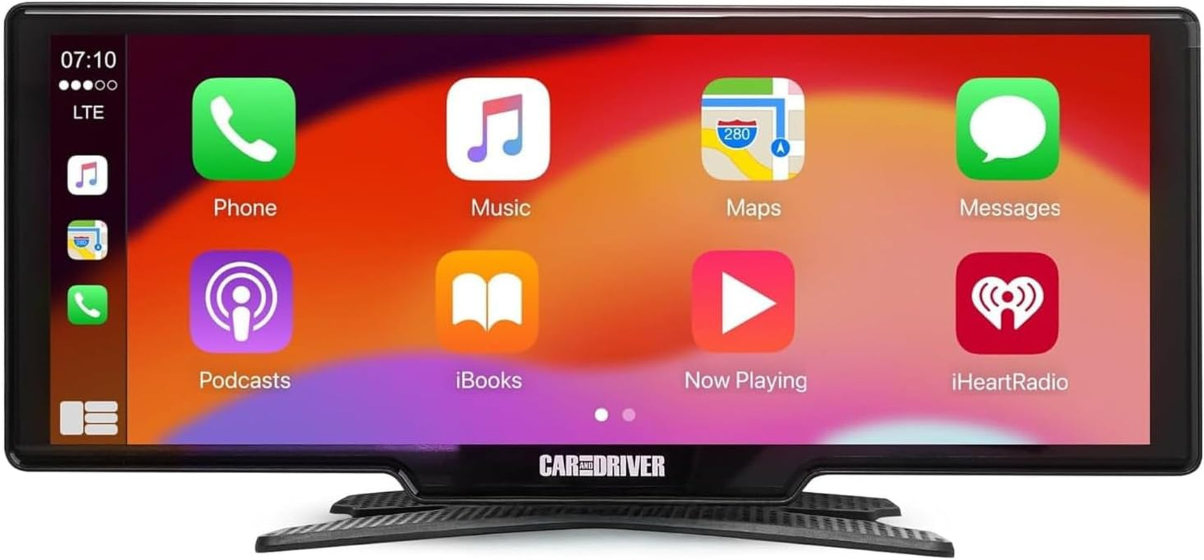 Upgrade Your Drive:  Intellidash Pro X10 - 10” Wireless Apple Carplay & Android Auto Touch Screen with GPS, Voice Control, and Backup Camera Compatibility